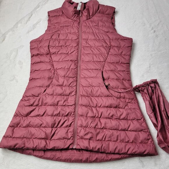 Lululemon Women's Plumful Pack It Lightweight Full-Zip Down Puffer Vest Size 6 - Picture 2 of 7